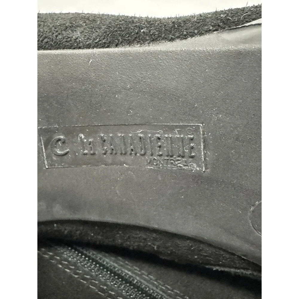 La Canadienne Women’s Suede Ankle Booties Sz 7.5 Made in Canada